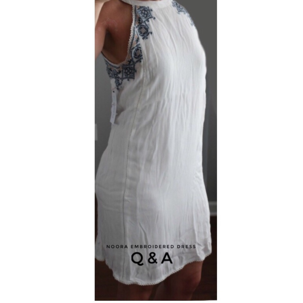 Q&A- Nora Embroidered Dress